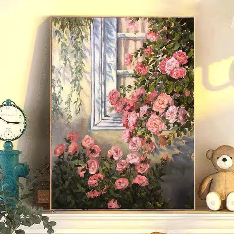 Vintage Rose DIY Digital Painting