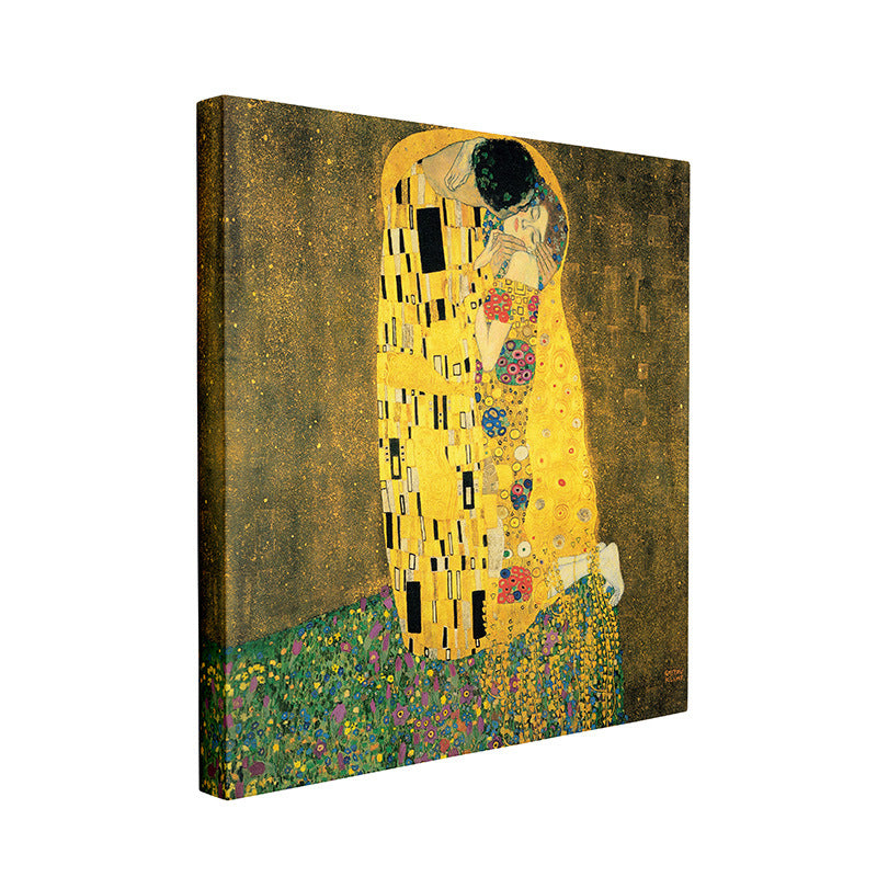 Klimt oil painting landscape