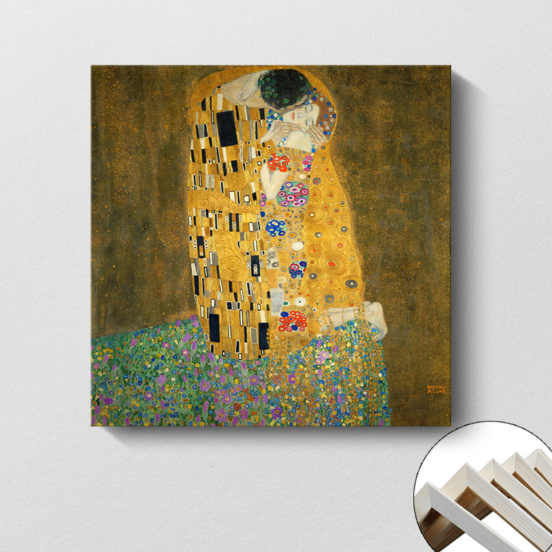 Klimt oil painting landscape