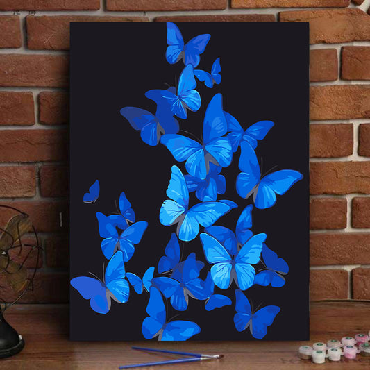 Butterfly digital painting DIY painting